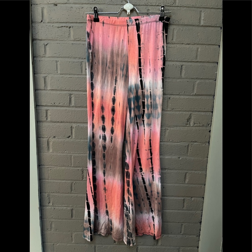 Auditions Tie Dye boot leg pants  M-L